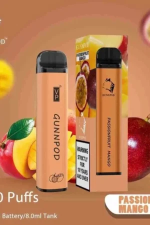buy Gunnpod Passion Fruit Mango 2000 Puffs in Victoria