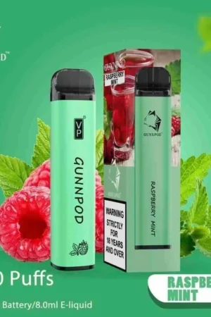 buy Gunnpod Raspberry Mint 2000 Puffs in Victoria