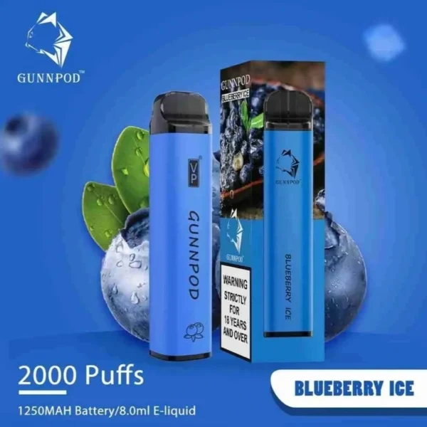 Gunnpod Vapes Flavours with 2000 Puffs for Sale Australia