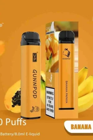 buy Gunnpod Banana Papaya 2000 Puffs in Tasmania