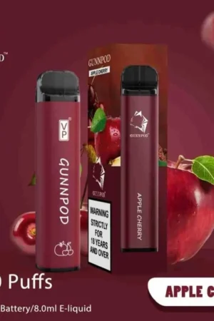 buy Gunnpod Apple Cherry 2000 Puffs in Tasmania