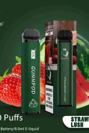 buy Gunnpod Strawberry Lush 2000 Puffs in Victoria