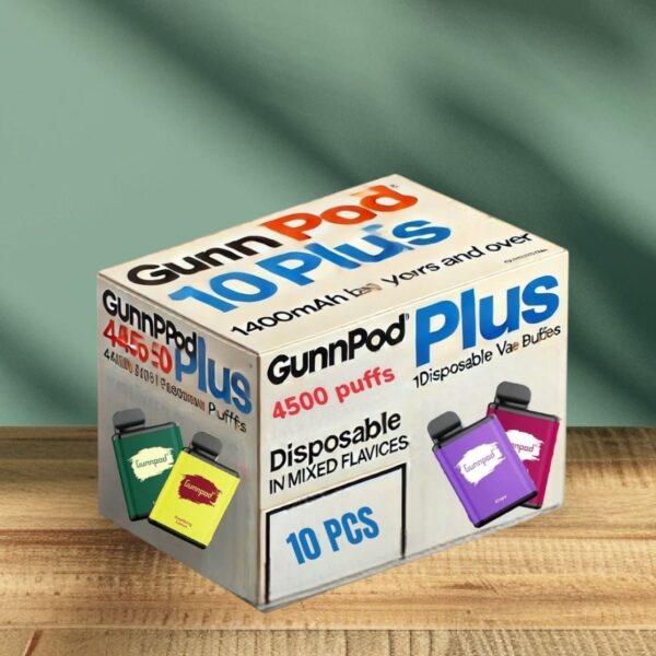 buy Gunnpod Plus 4500 10 pack in Townsville