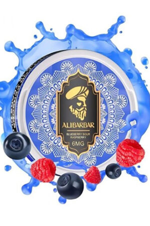 ALIBARBAR Nicotine Pouches Blueberry Sour Raspberry