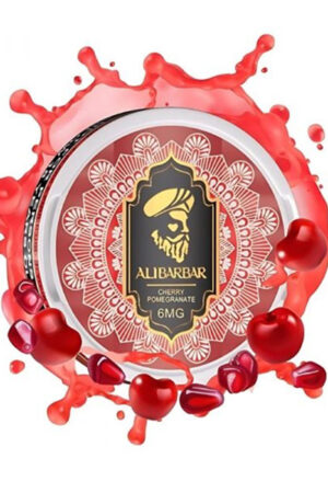 ALIBARBAR Nicotine Pouches Cherry Pomegranate
