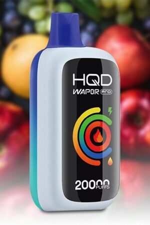 HQD WAPOR PRO 20000 Puffs Apple Grape