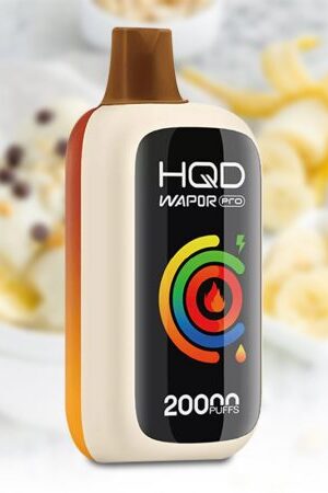 HQD WAPOR PRO 20000 Puffs Banana Ice
