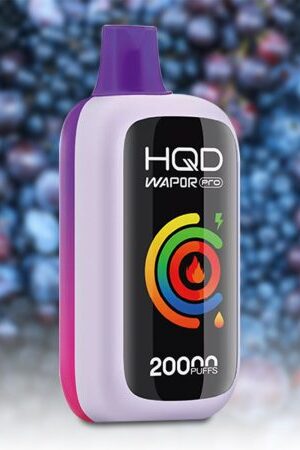 HQD WAPOR PRO 20000 Puffs Blueberry Raspberry Grape