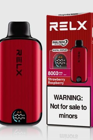 RELX MagicGo 8000 Puffs Strawberry Raspberry