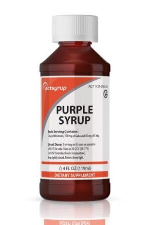 Buy Actsyrup Purple Peach-Mint Flavor Online in Australia